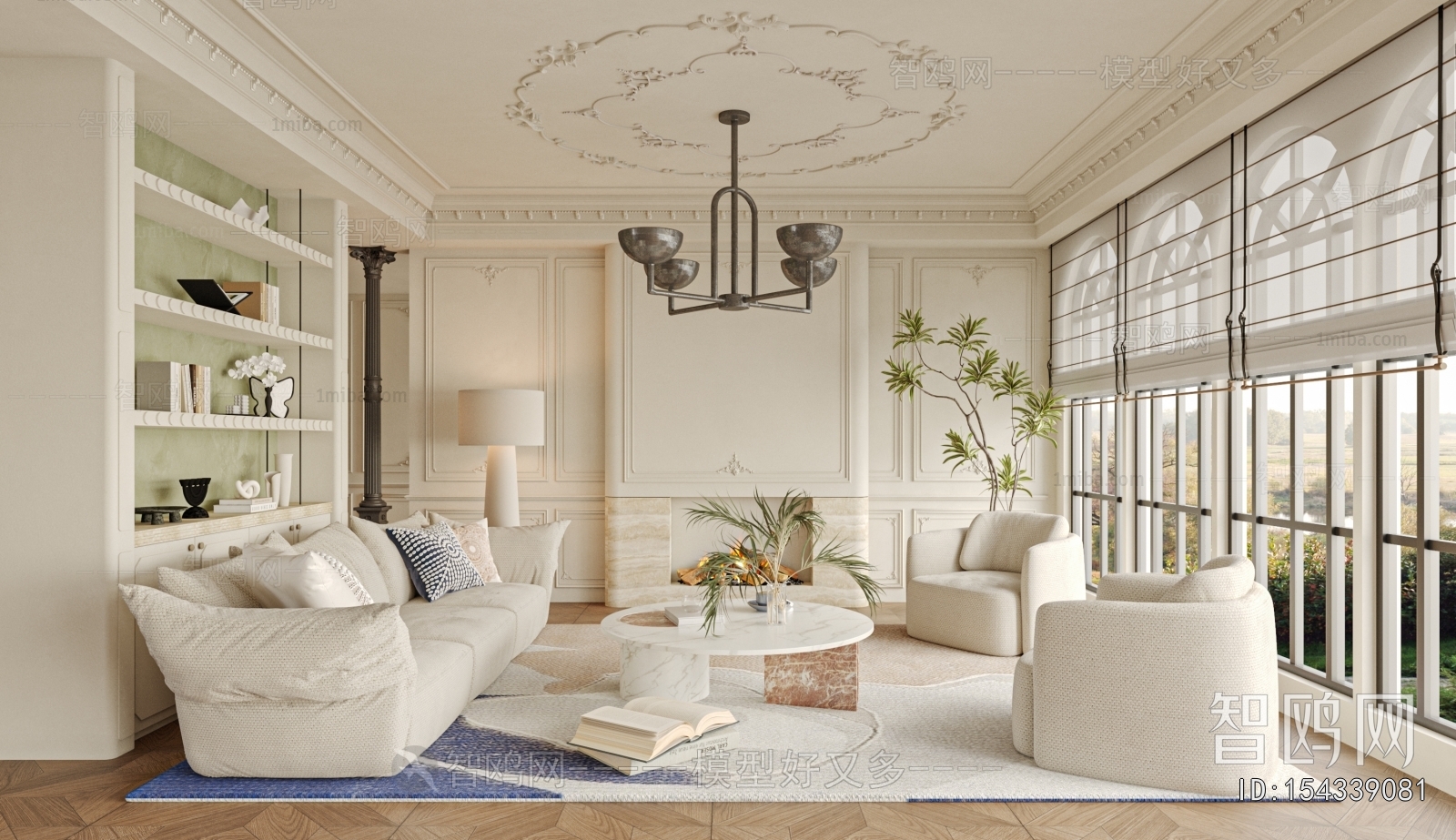 French Style A Living Room