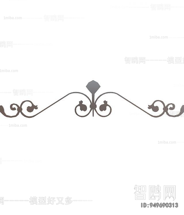 Simple European Style Carving