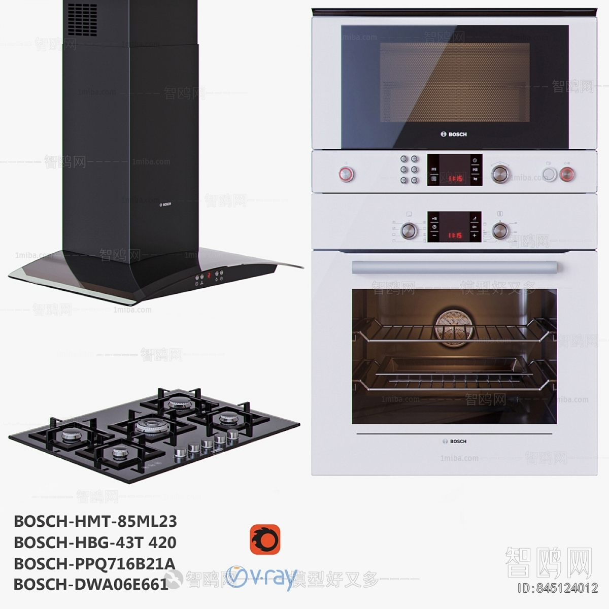 Modern Electric Kitchen Appliances
