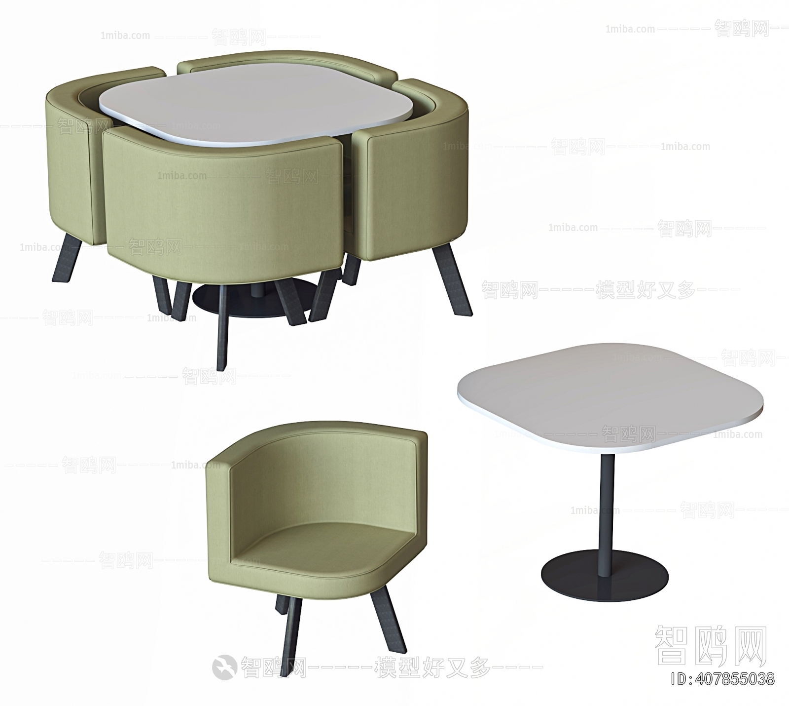 Modern Leisure Table And Chair