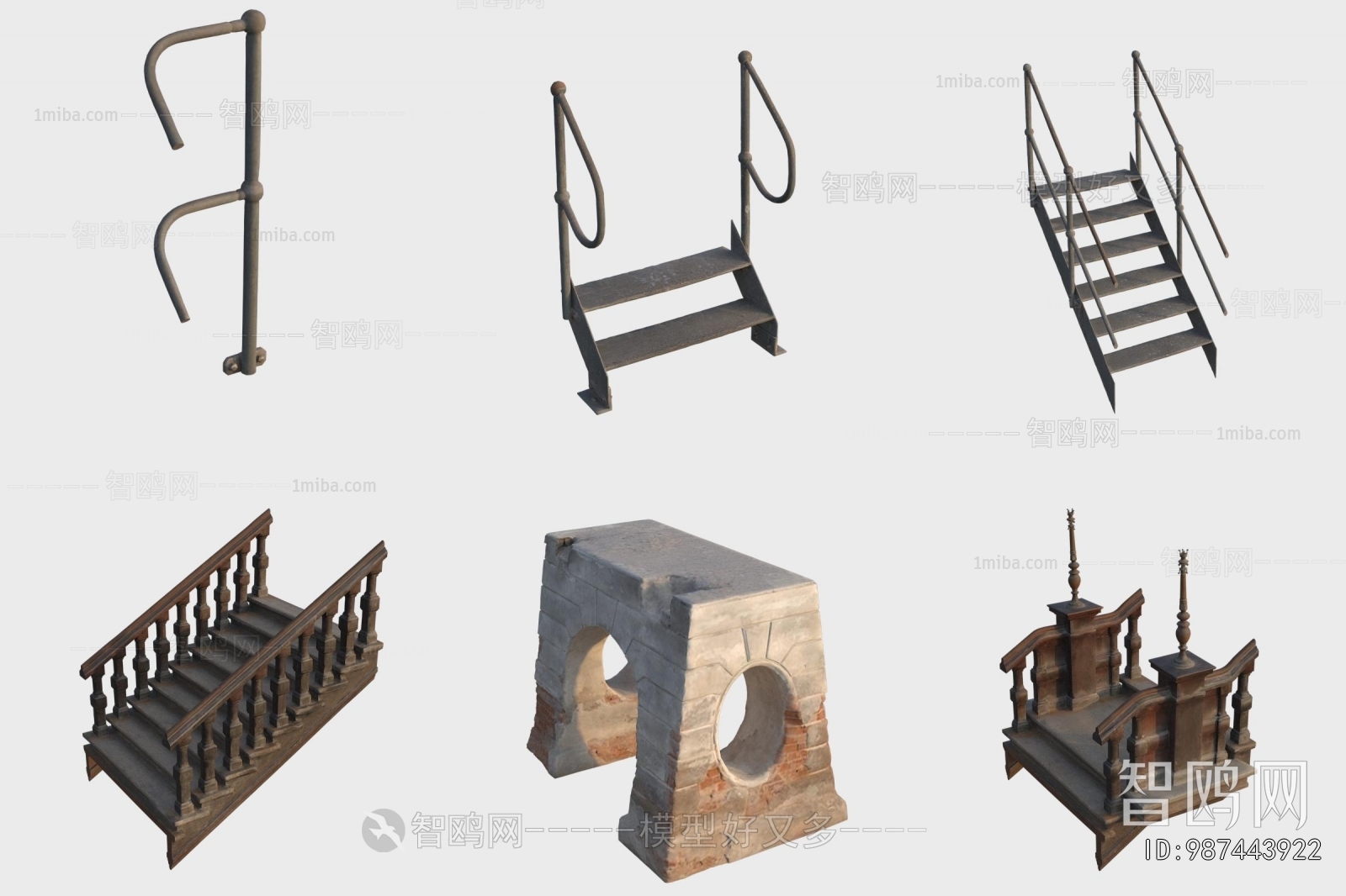 Modern Stair Balustrade/elevator