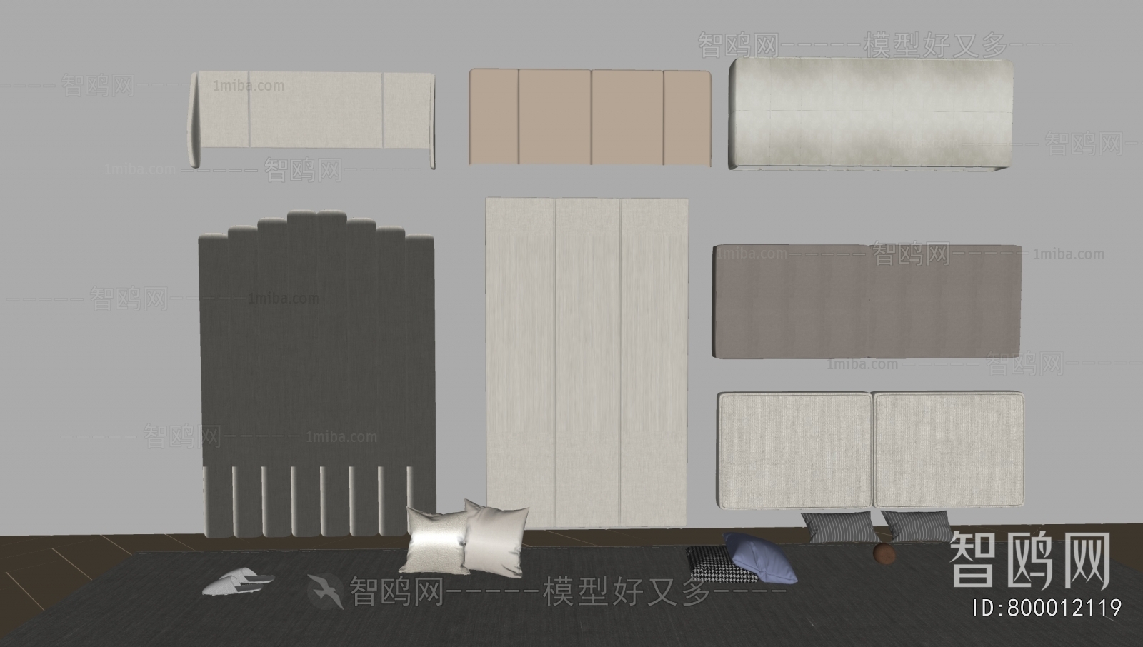 Modern Bedhead Back Rest