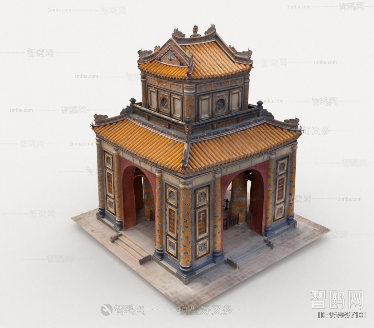 Modern Ancient Architectural Buildings