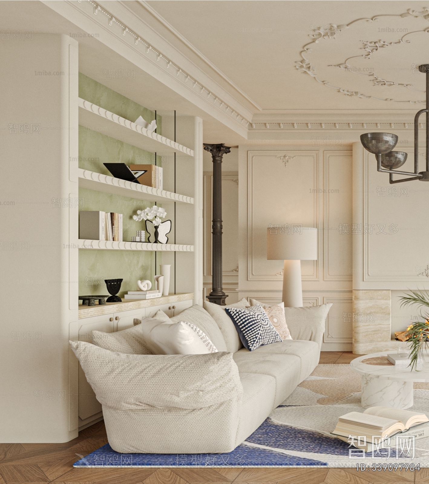 French Style A Living Room