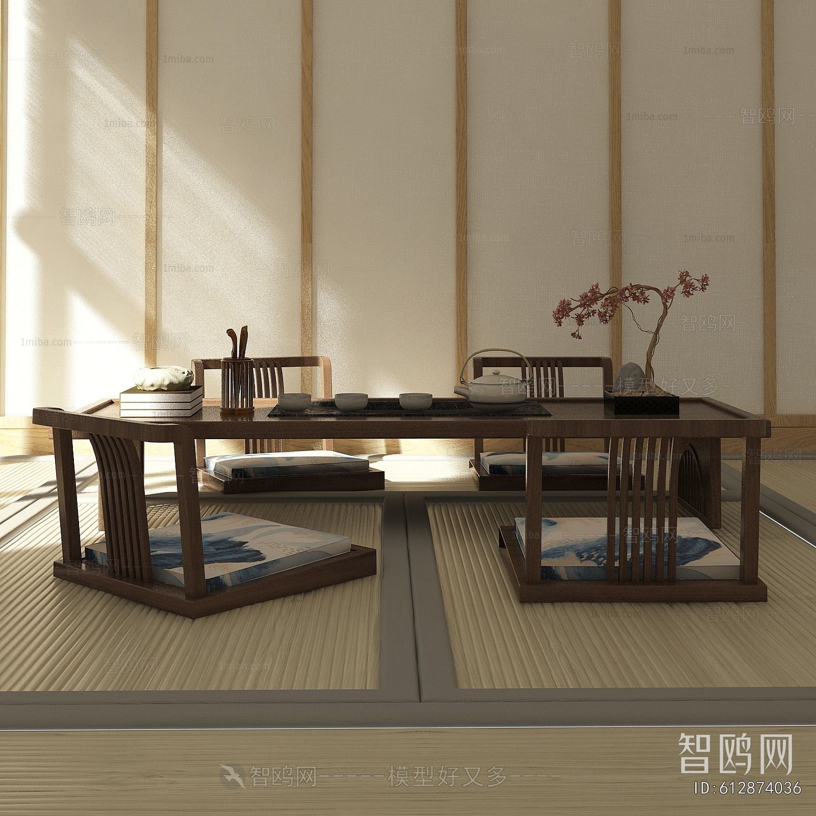 Japanese Style Tea Tables And Chairs