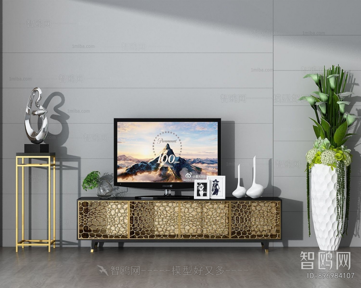 Nordic Style TV Cabinet
