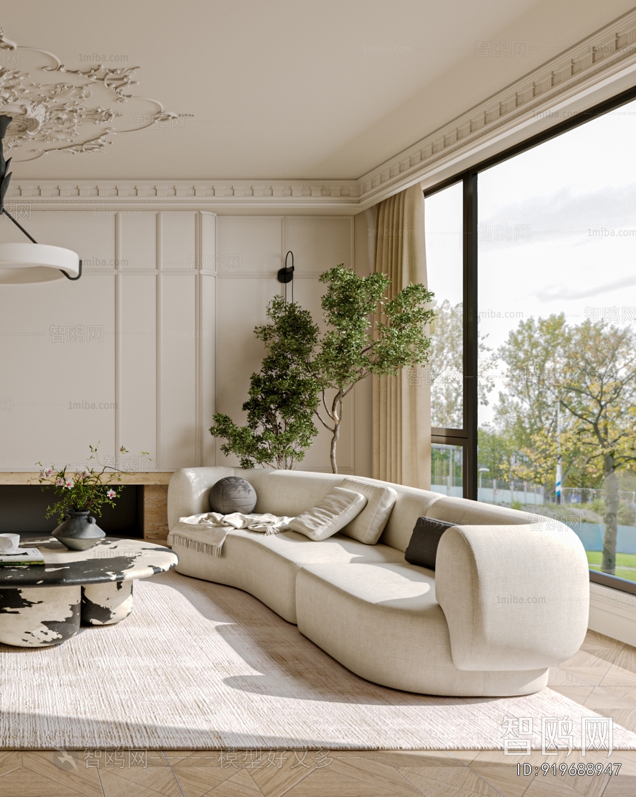 French Style A Living Room