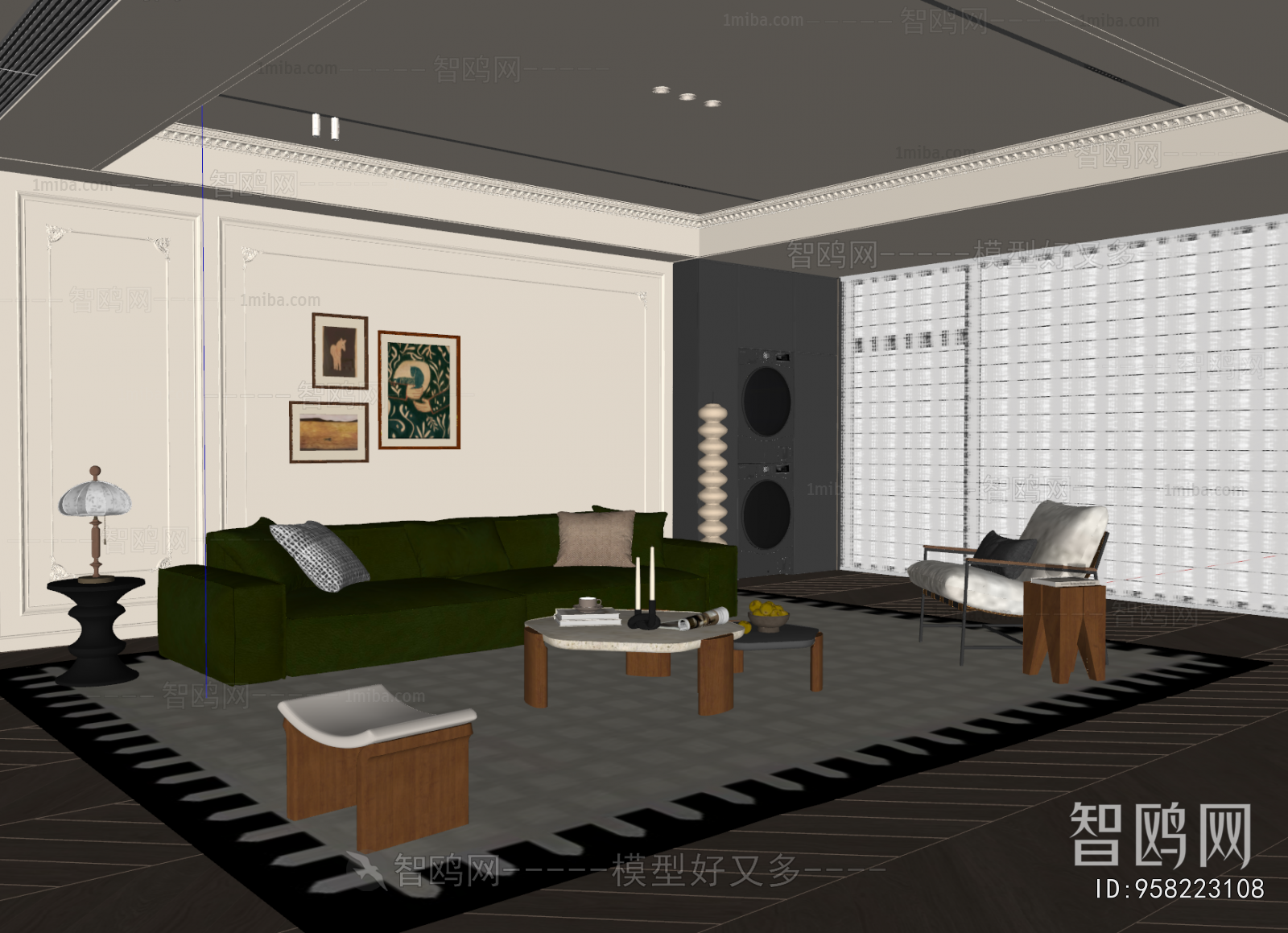 French Style A Living Room