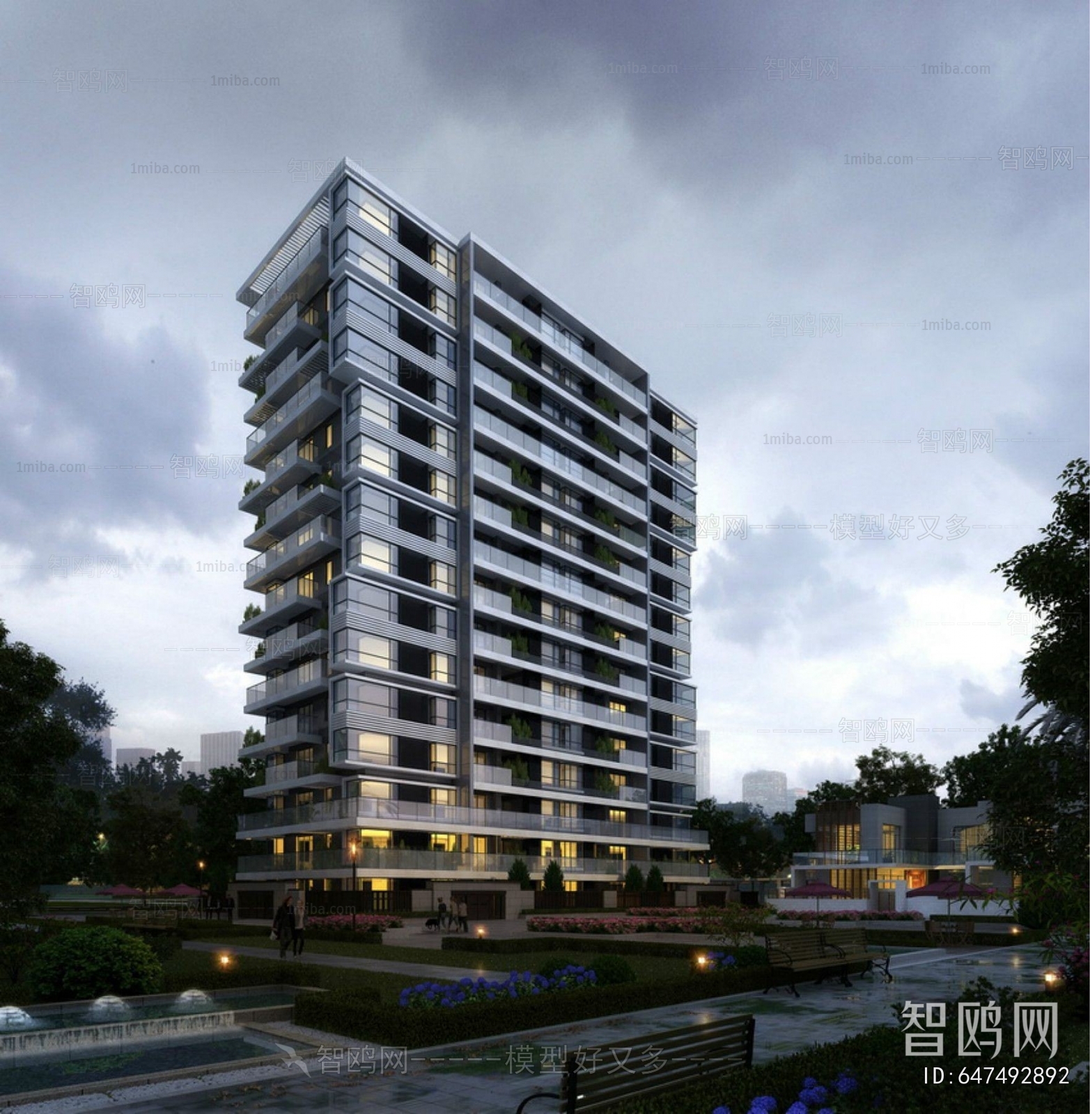 Modern Appearance Of Commercial Building