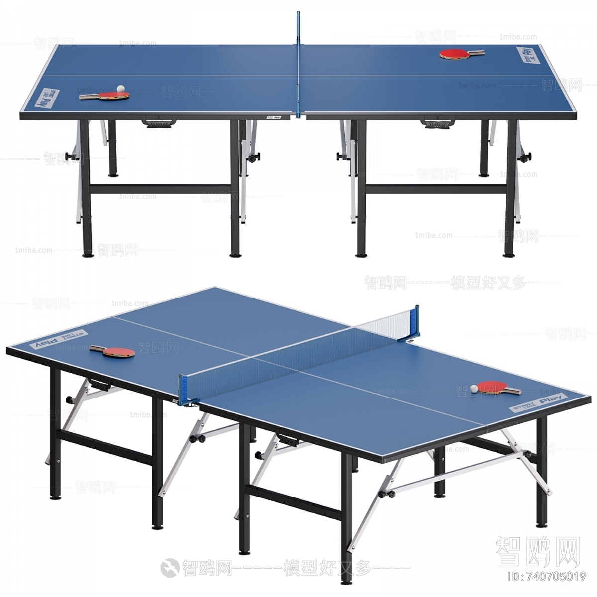 Modern Table-tennis Table
