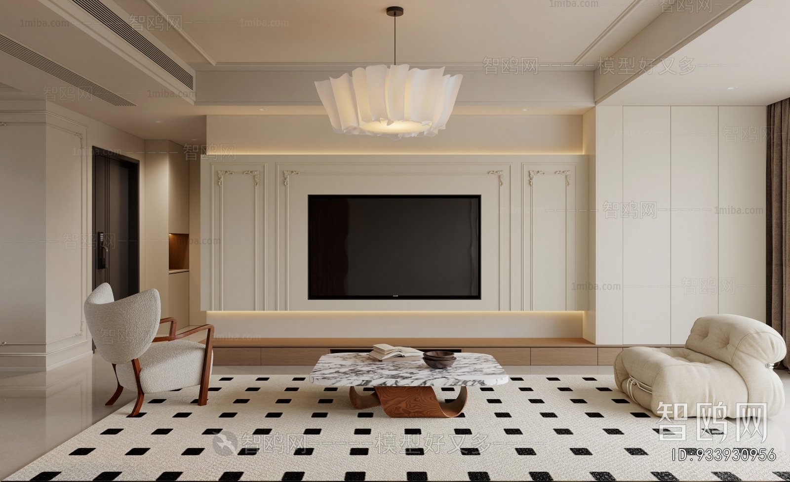 French Style A Living Room