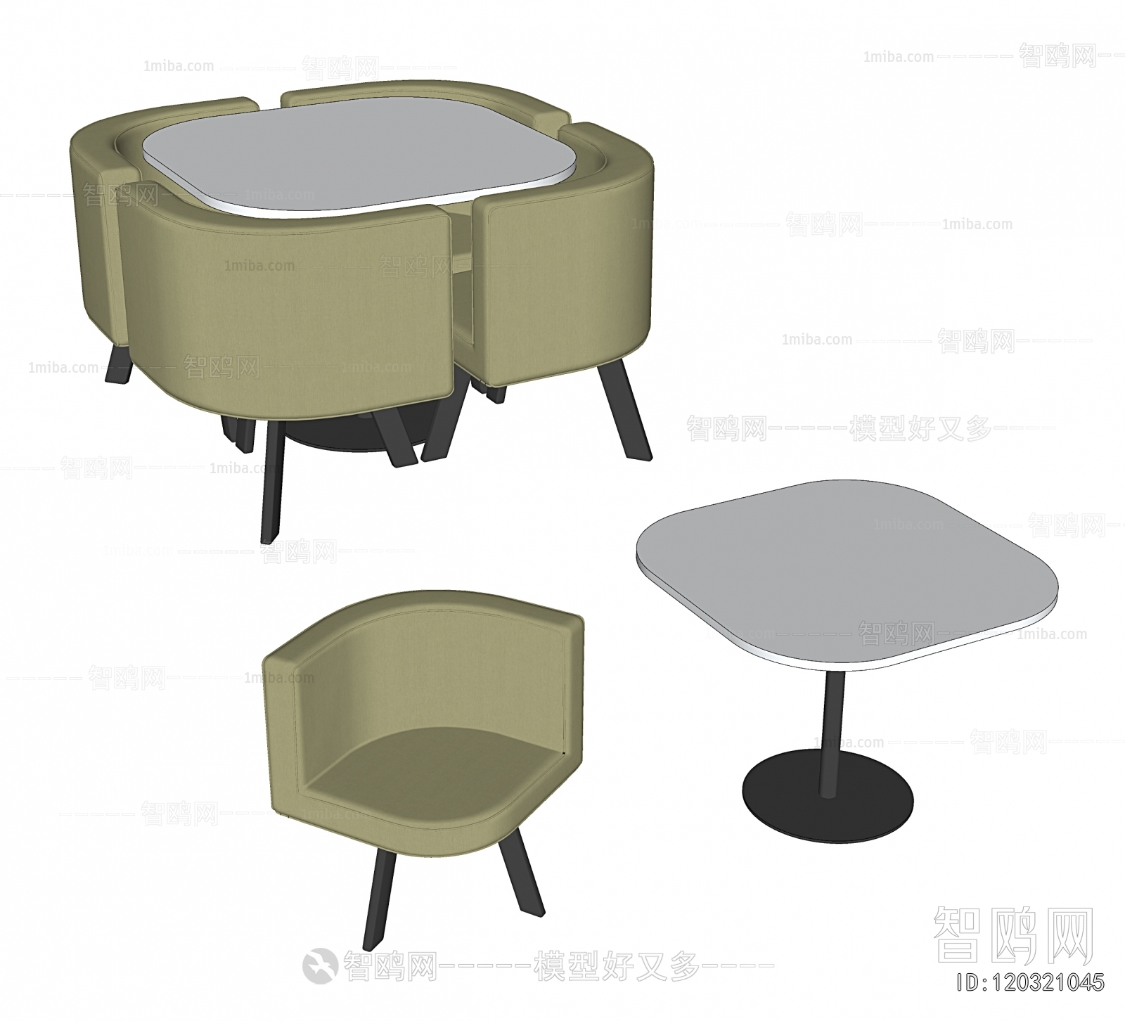 Modern Leisure Table And Chair