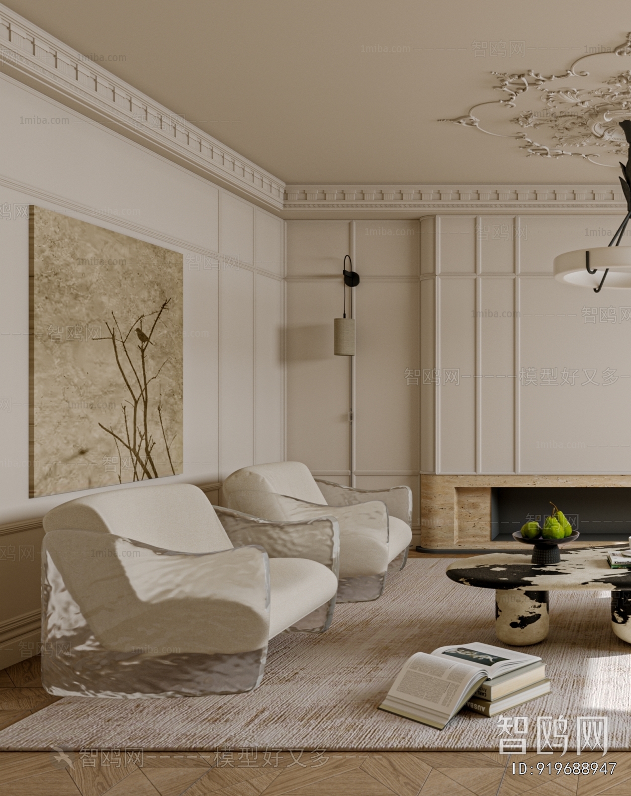 French Style A Living Room