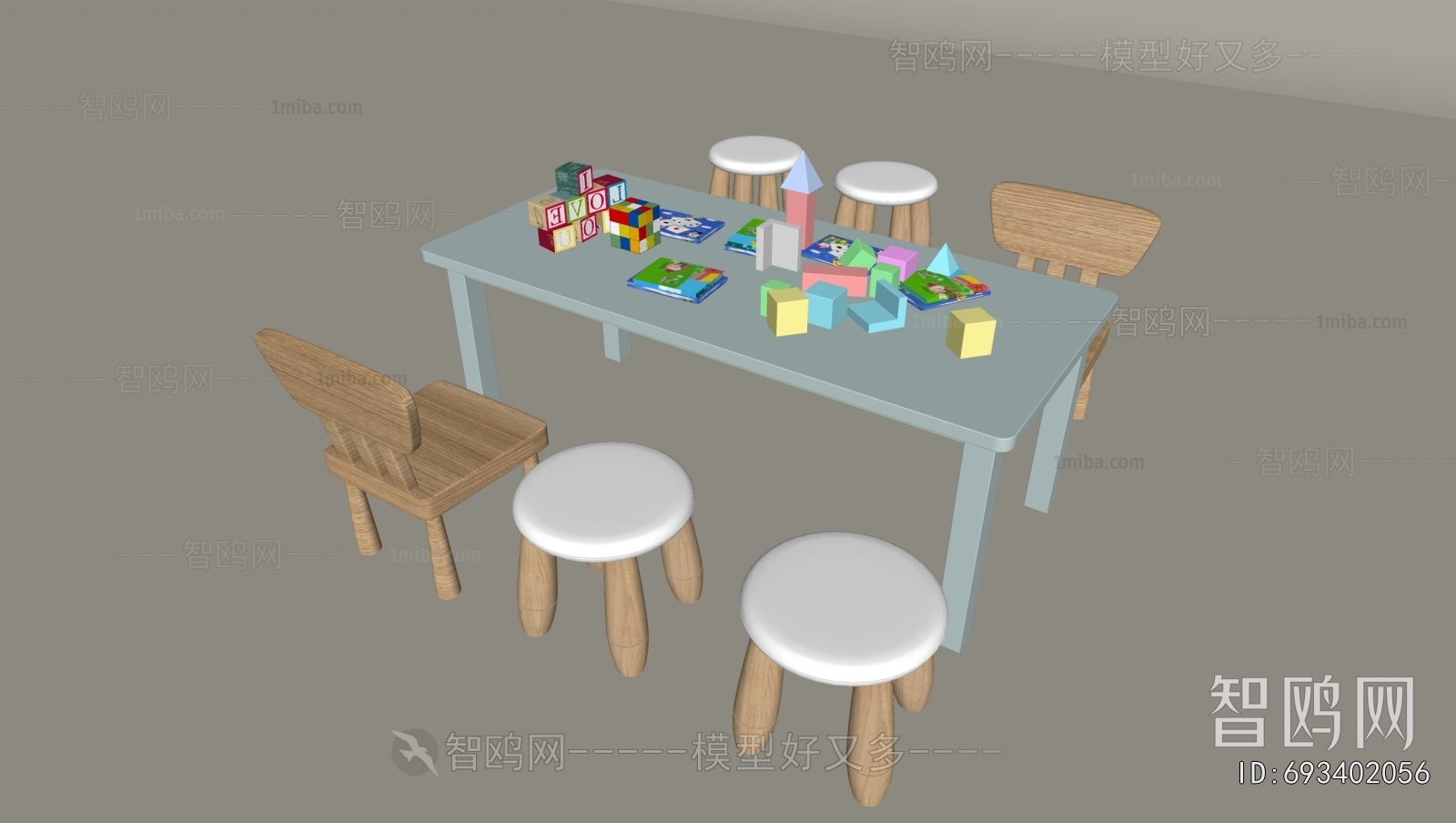 Modern Children's Table/chair