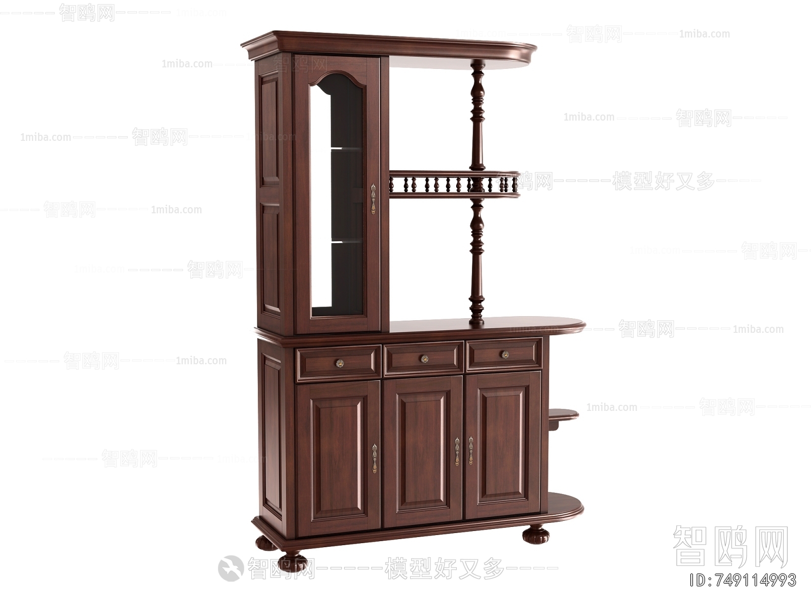 American Style Entrance Cabinet