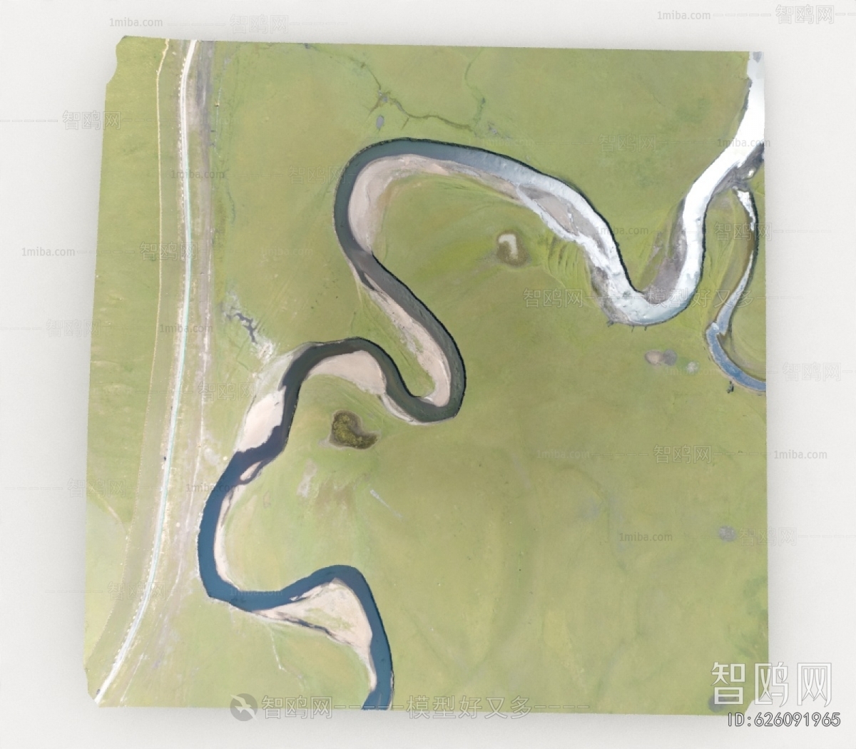 Modern Architectural Bird's-eye View Planning