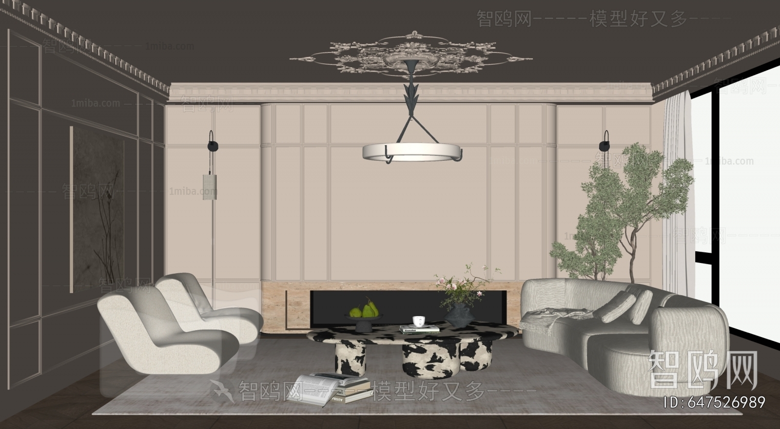 French Style A Living Room