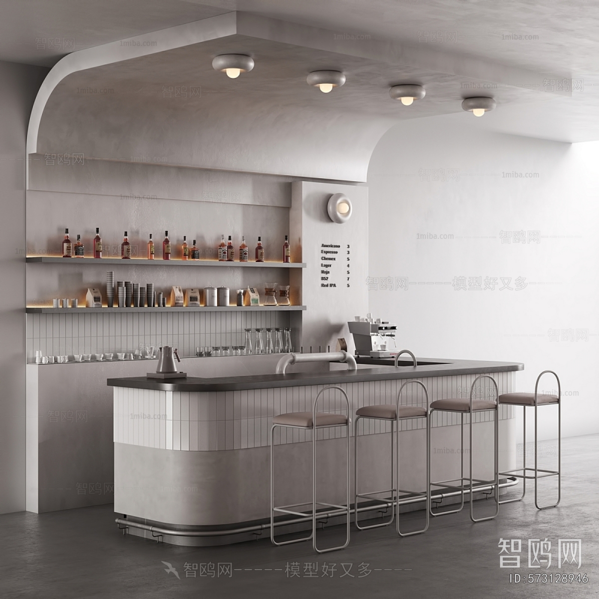 Modern Counter Bar