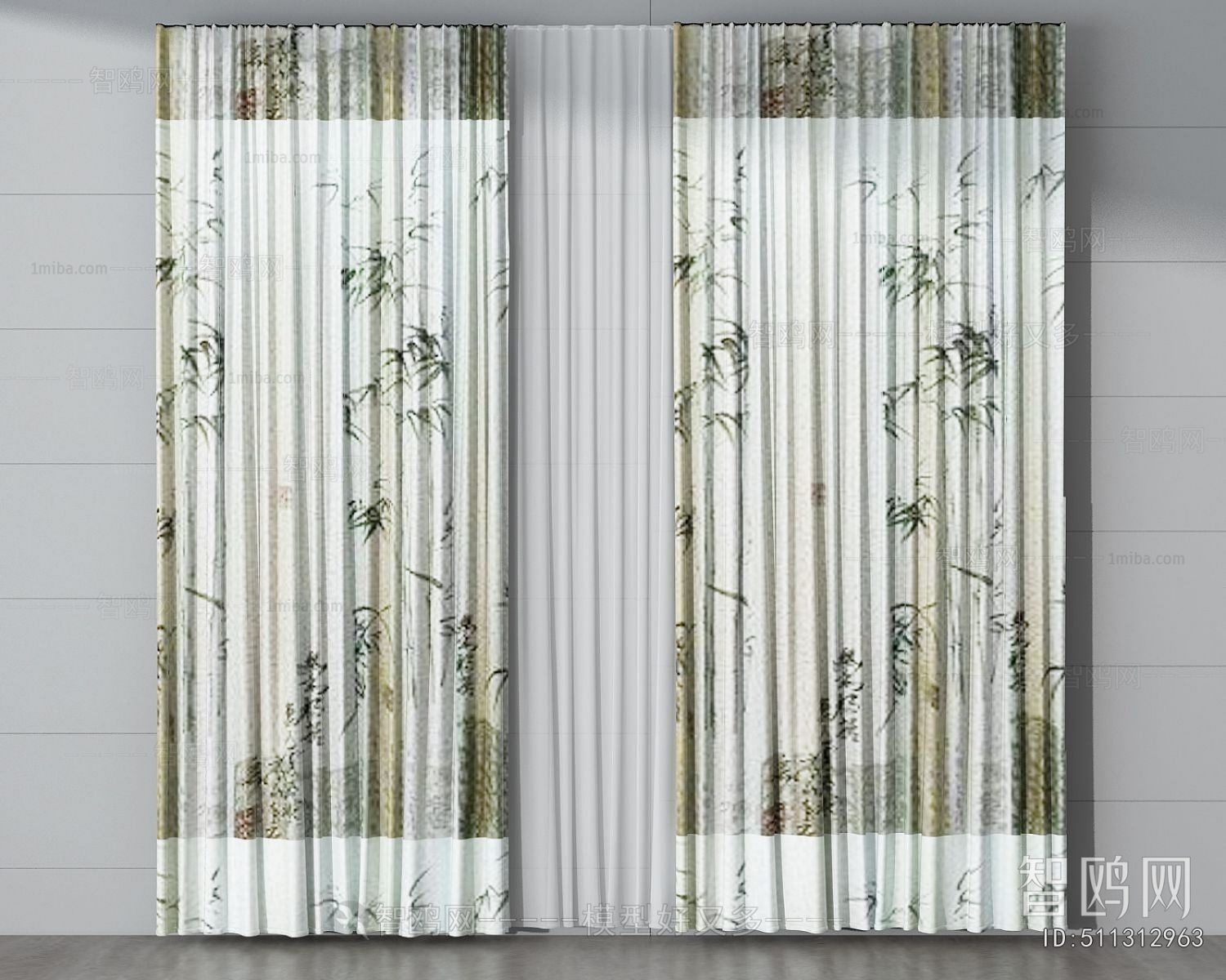 New Chinese Style Chinese Style The Curtain