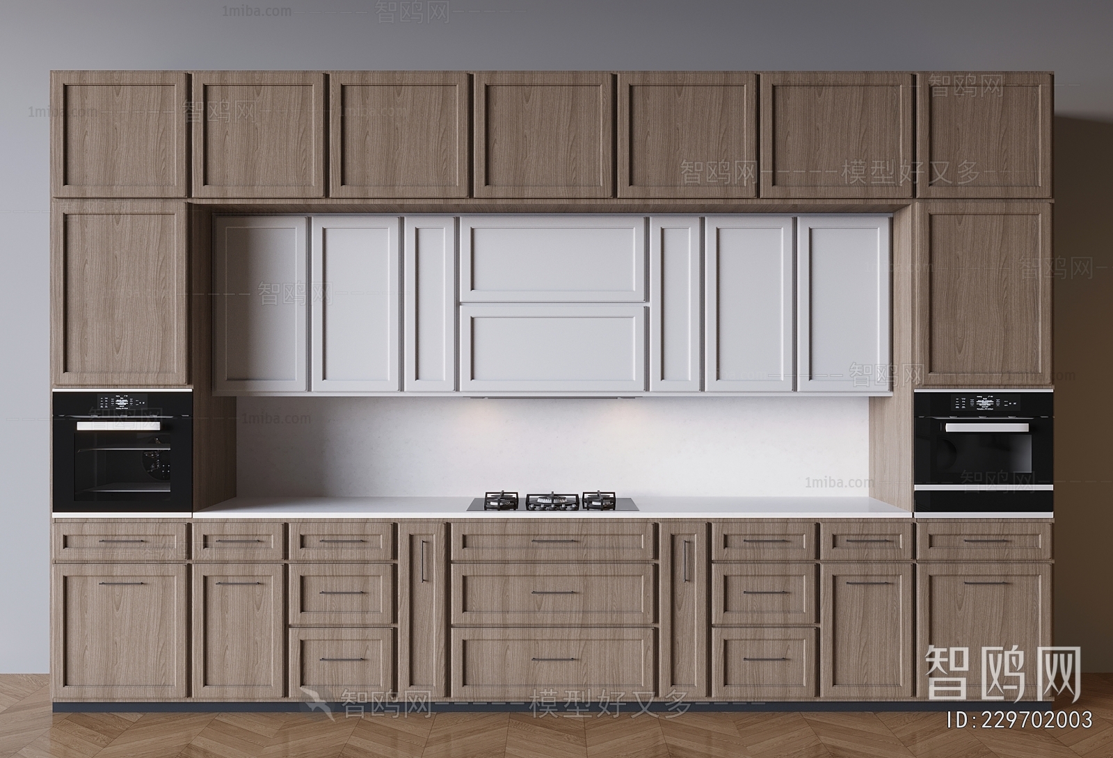 French Style Kitchen Cabinet