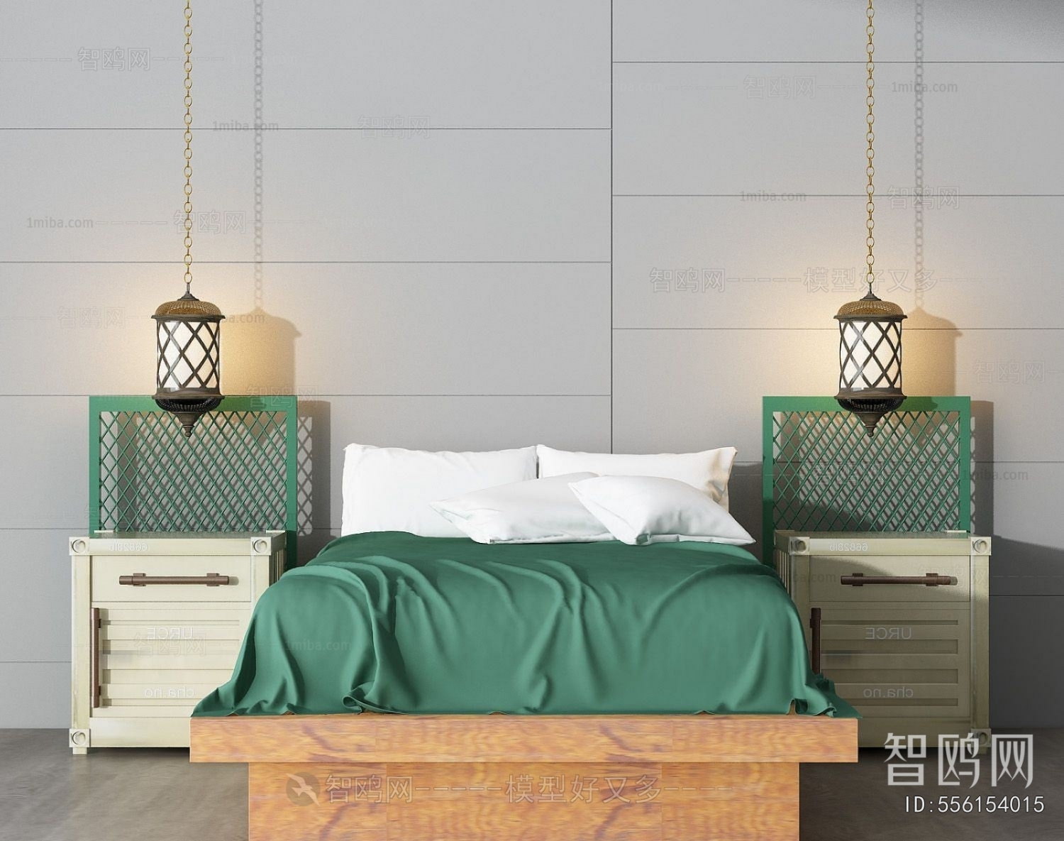 Nordic Style Double Bed