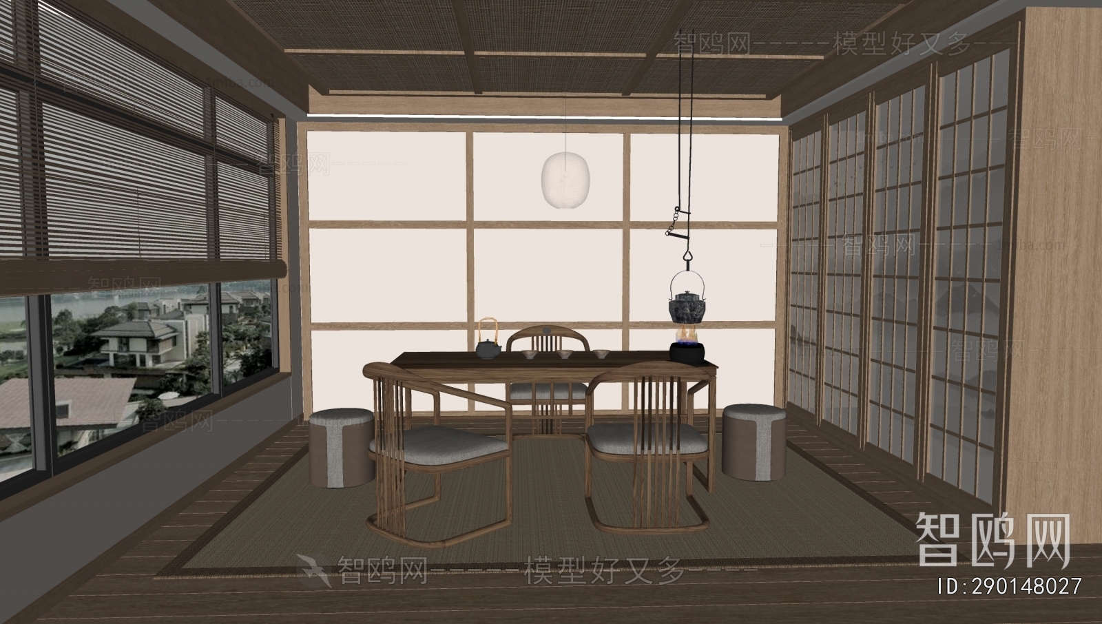 Japanese Style Tea House