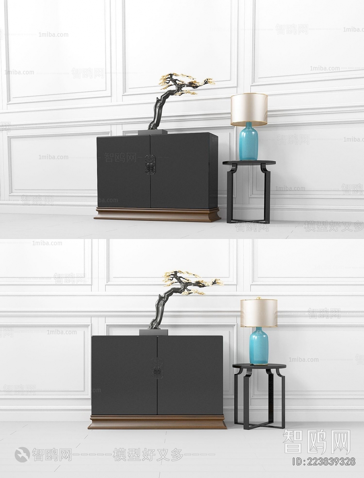 New Chinese Style Side Cabinet/Entrance Cabinet