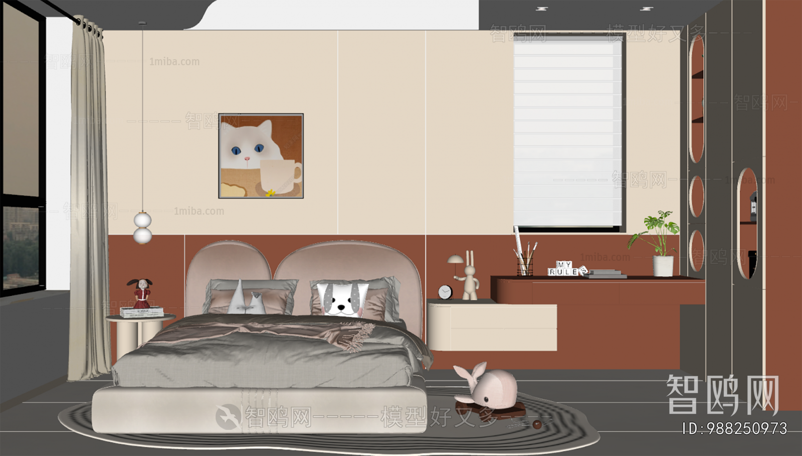 Modern Girl's Room Daughter's Room