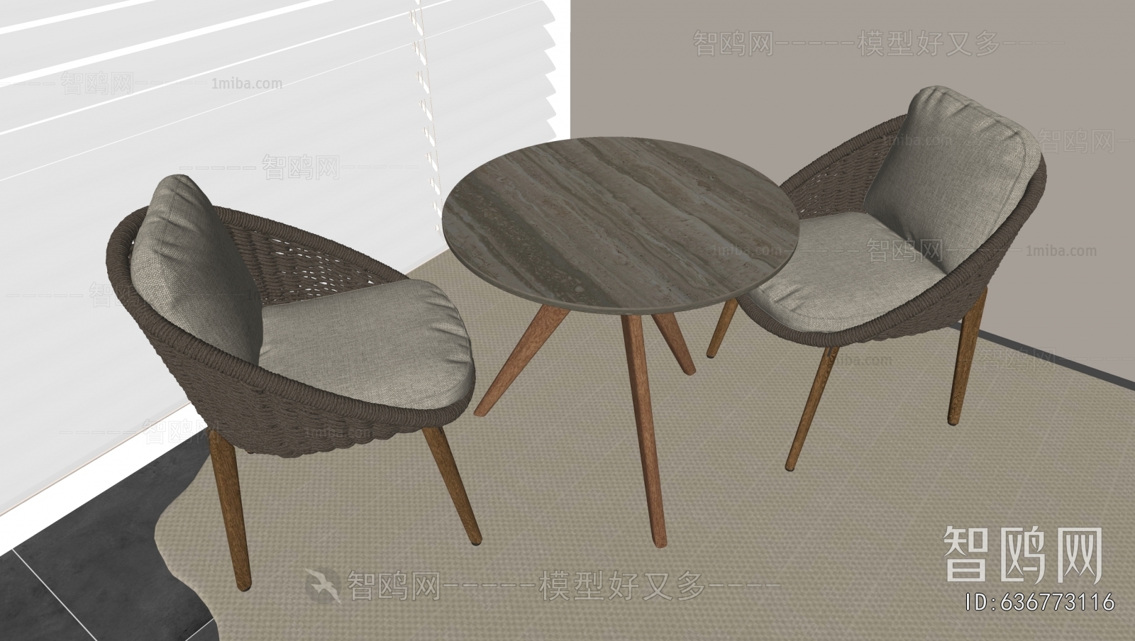 Modern Leisure Table And Chair