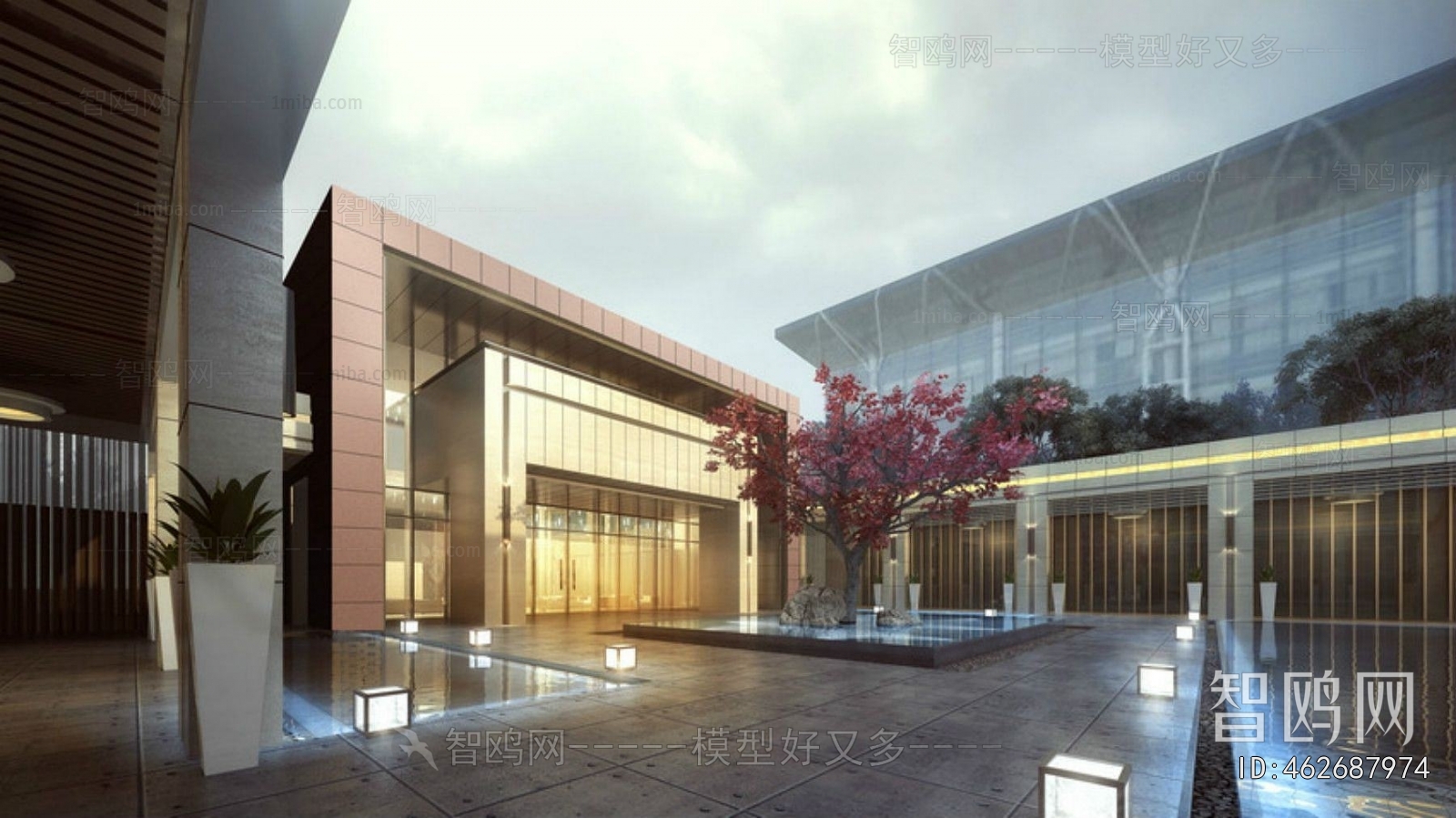 Modern Public Building