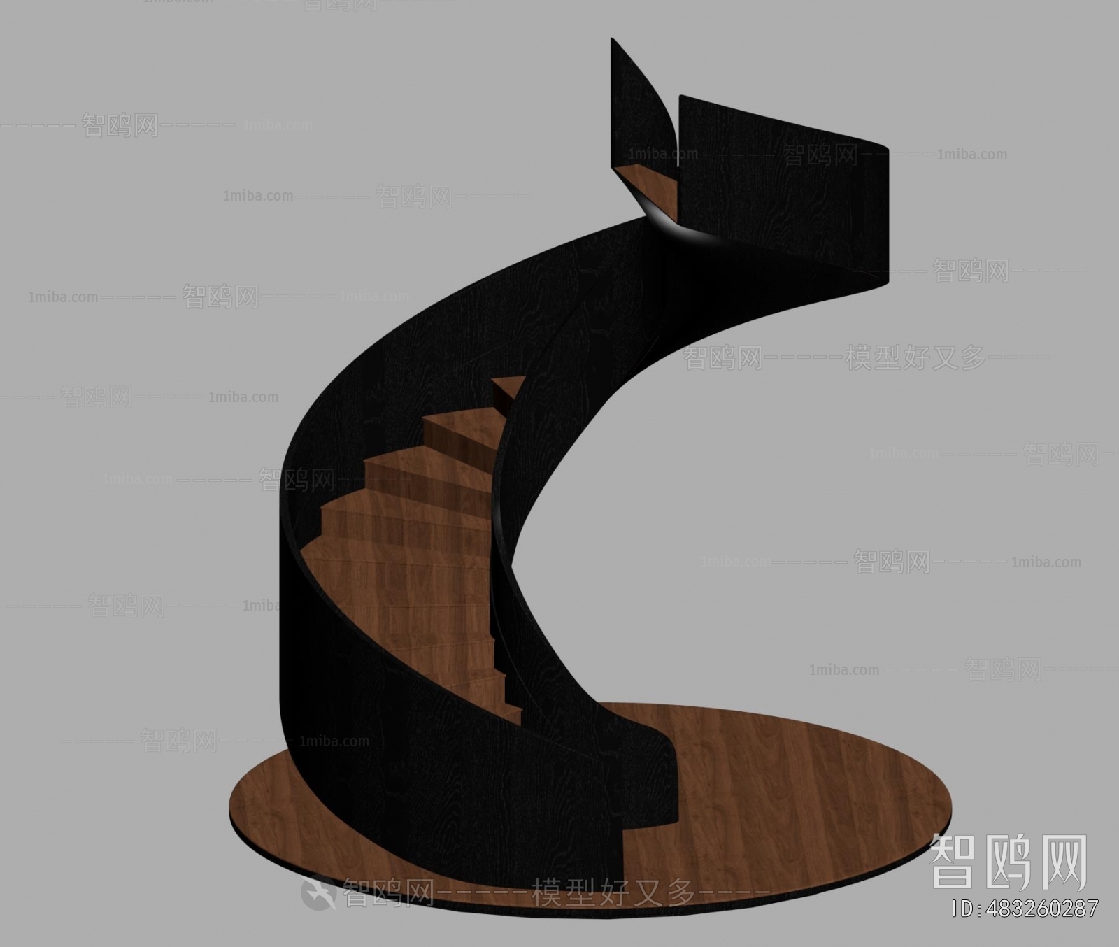 Modern Rotating Staircase