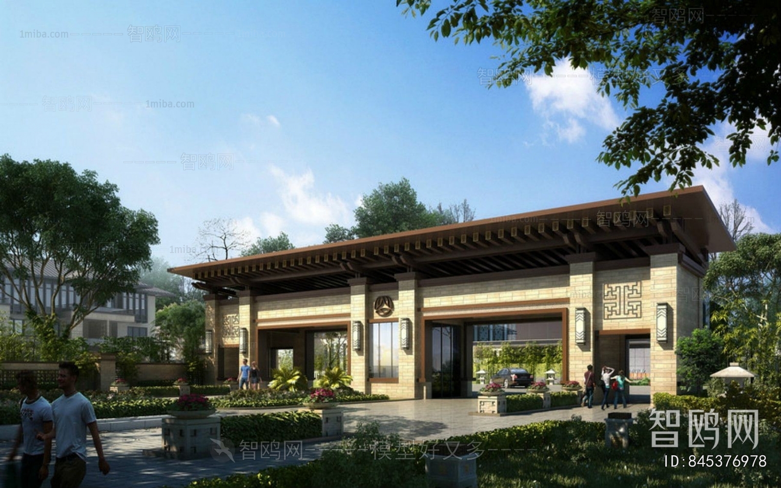 New Chinese Style Residential Building