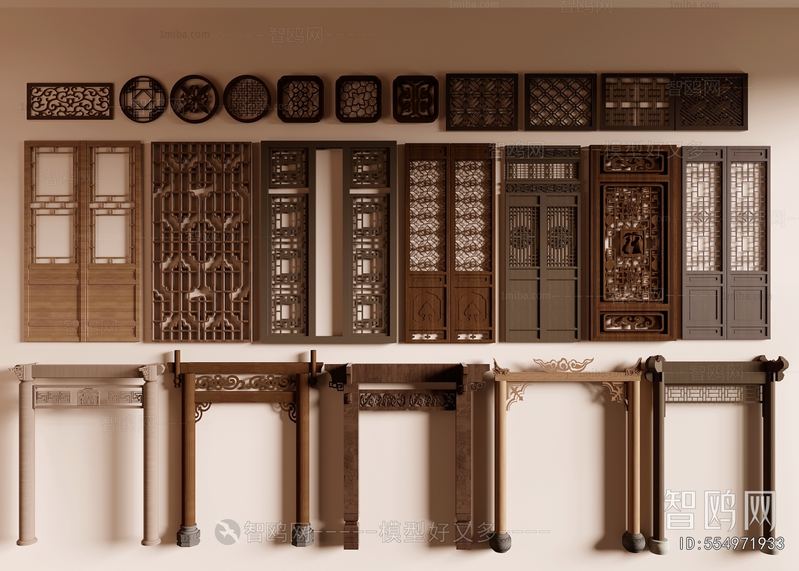 New Chinese Style Door