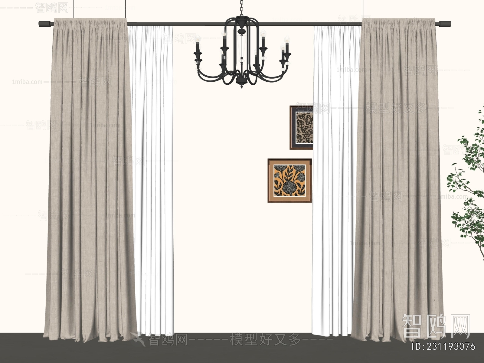 Modern The Curtain