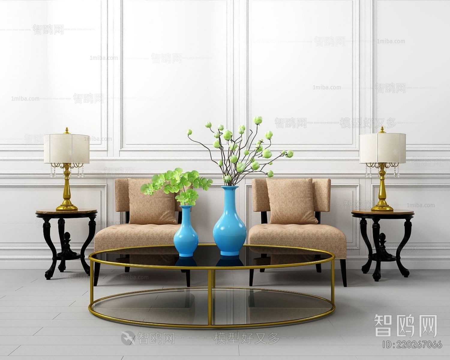 Simple European Style Coffee Table