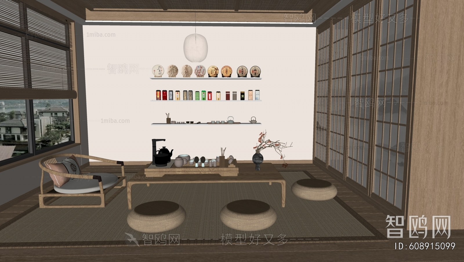 Japanese Style Tea House