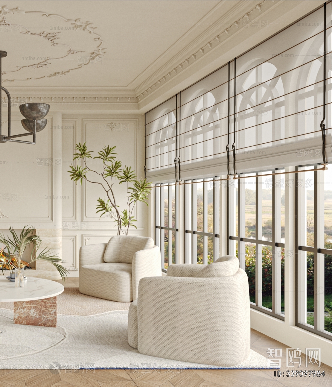 French Style A Living Room