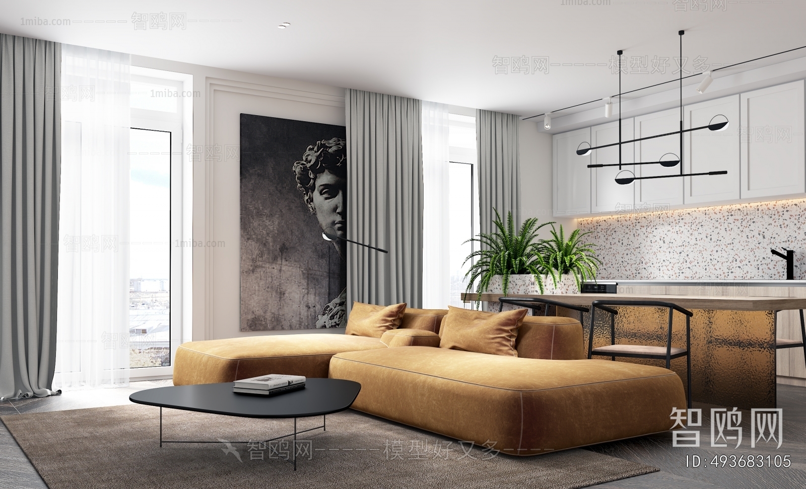 Modern A Living Room