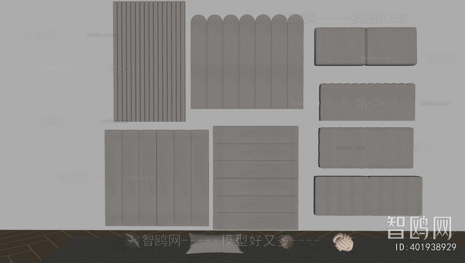 Modern Bedhead Back Rest