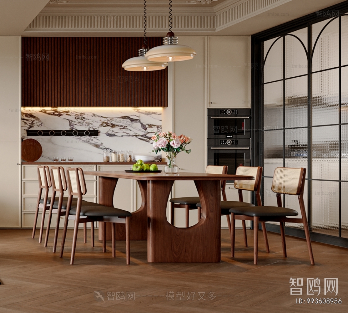 French Style Dining Table And Chairs