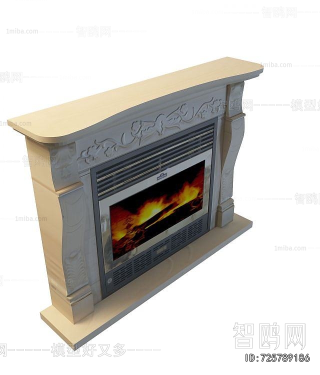 European Style Fireplace