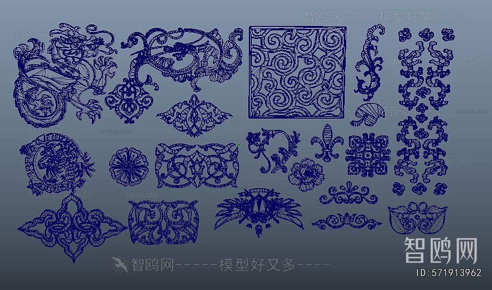 Chinese Style Carving