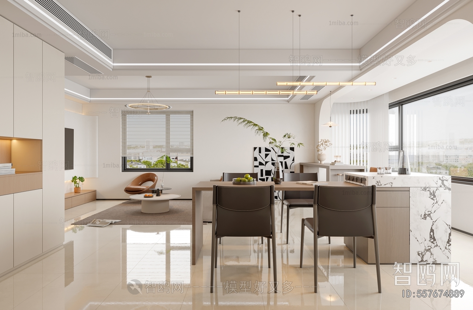 Modern A Living Room