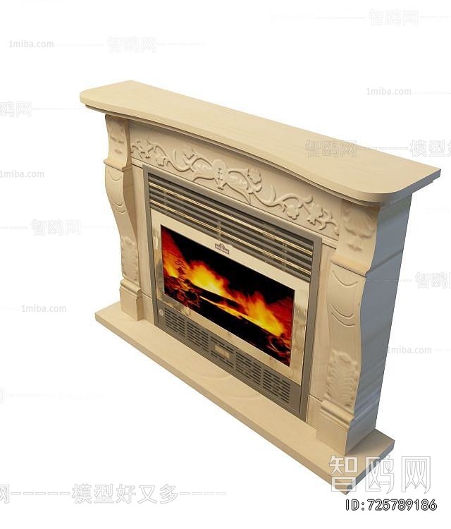 European Style Fireplace
