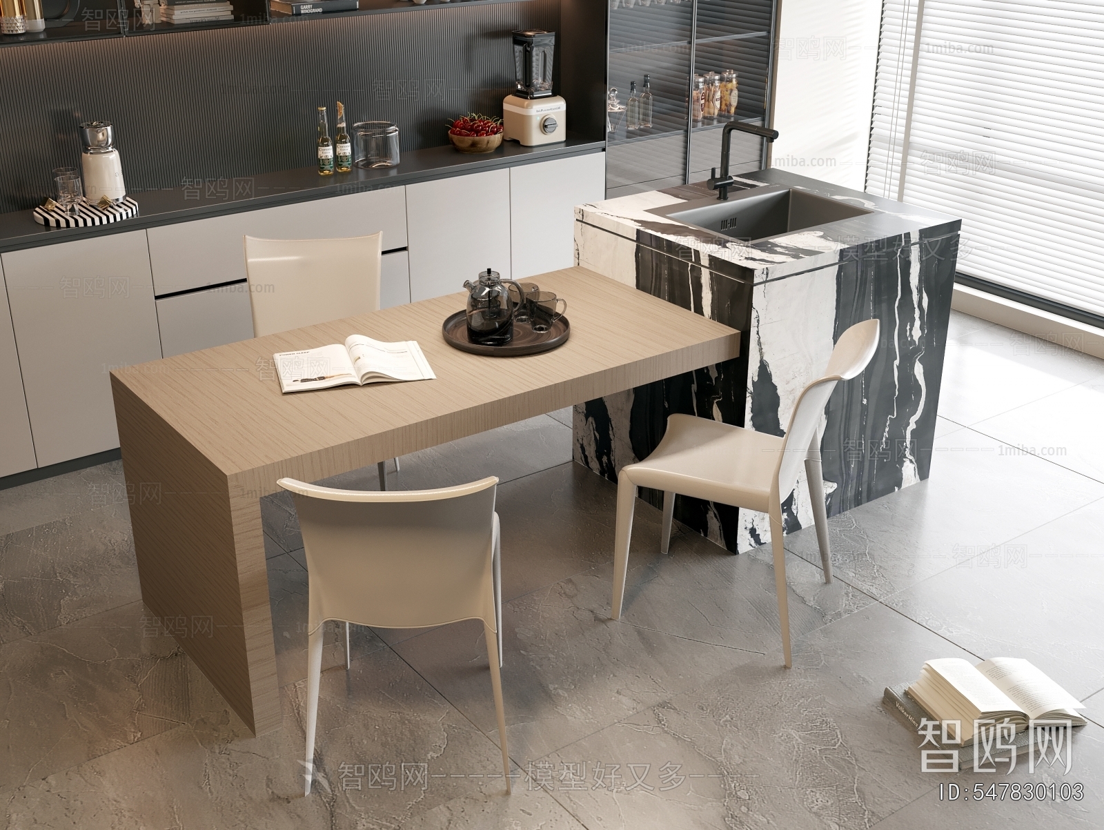 Modern Dining Table And Chairs