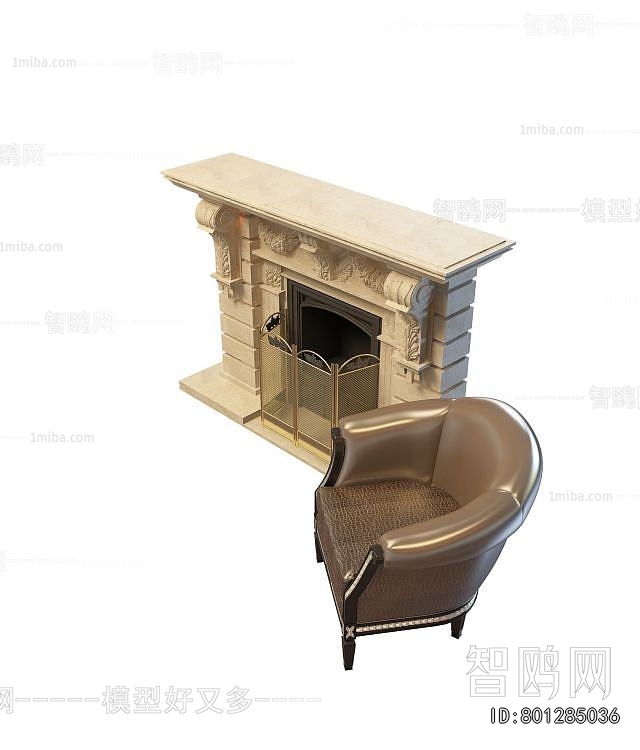 European Style Fireplace