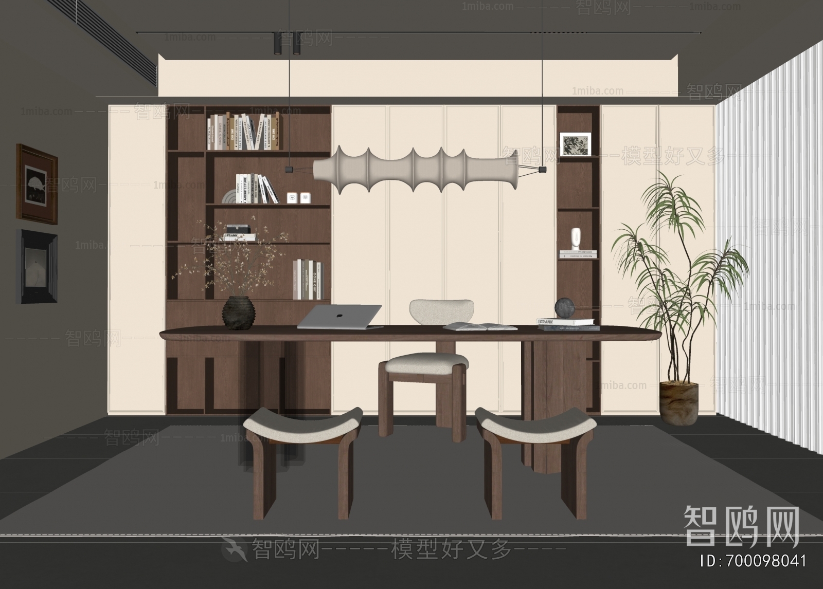 French Style Study Space