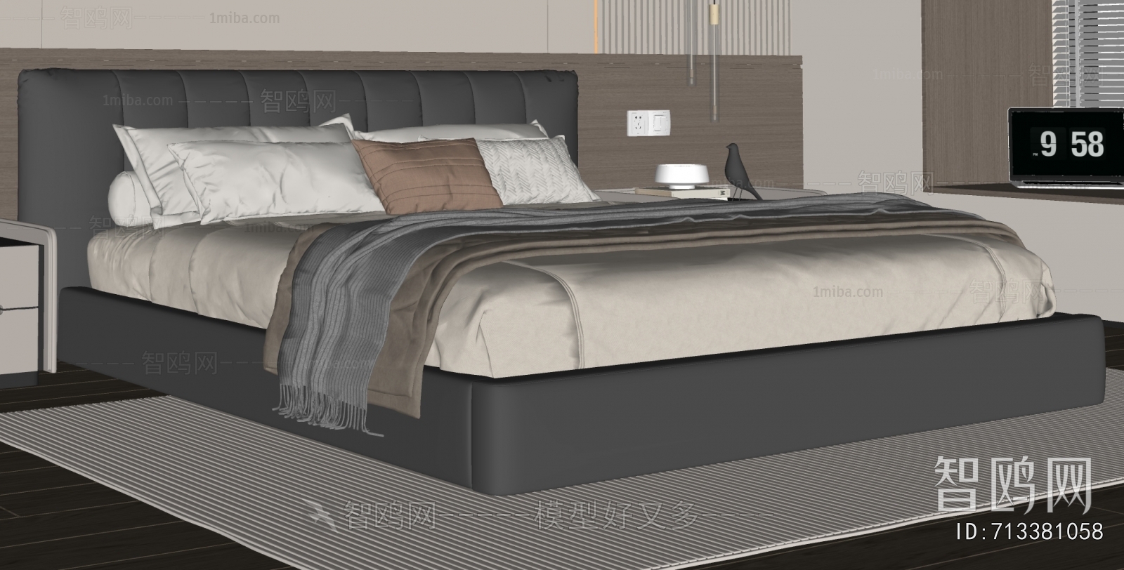 Modern Double Bed