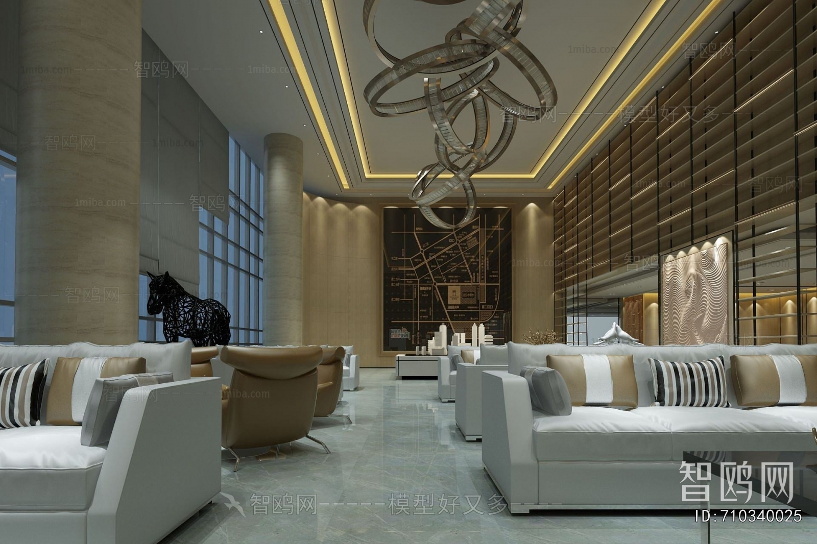 Modern Real Estate Sales Office