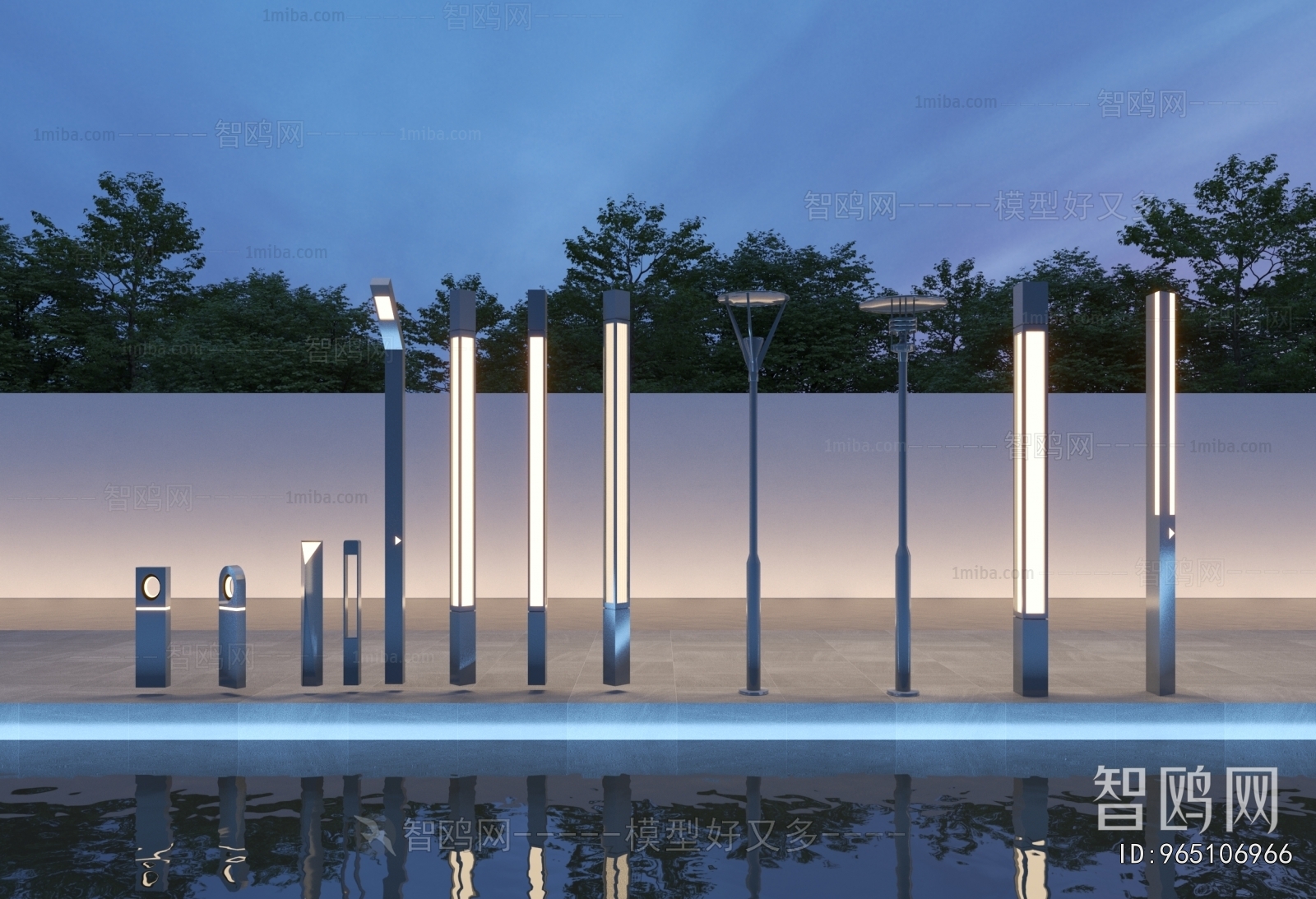 Modern Outdoor Light